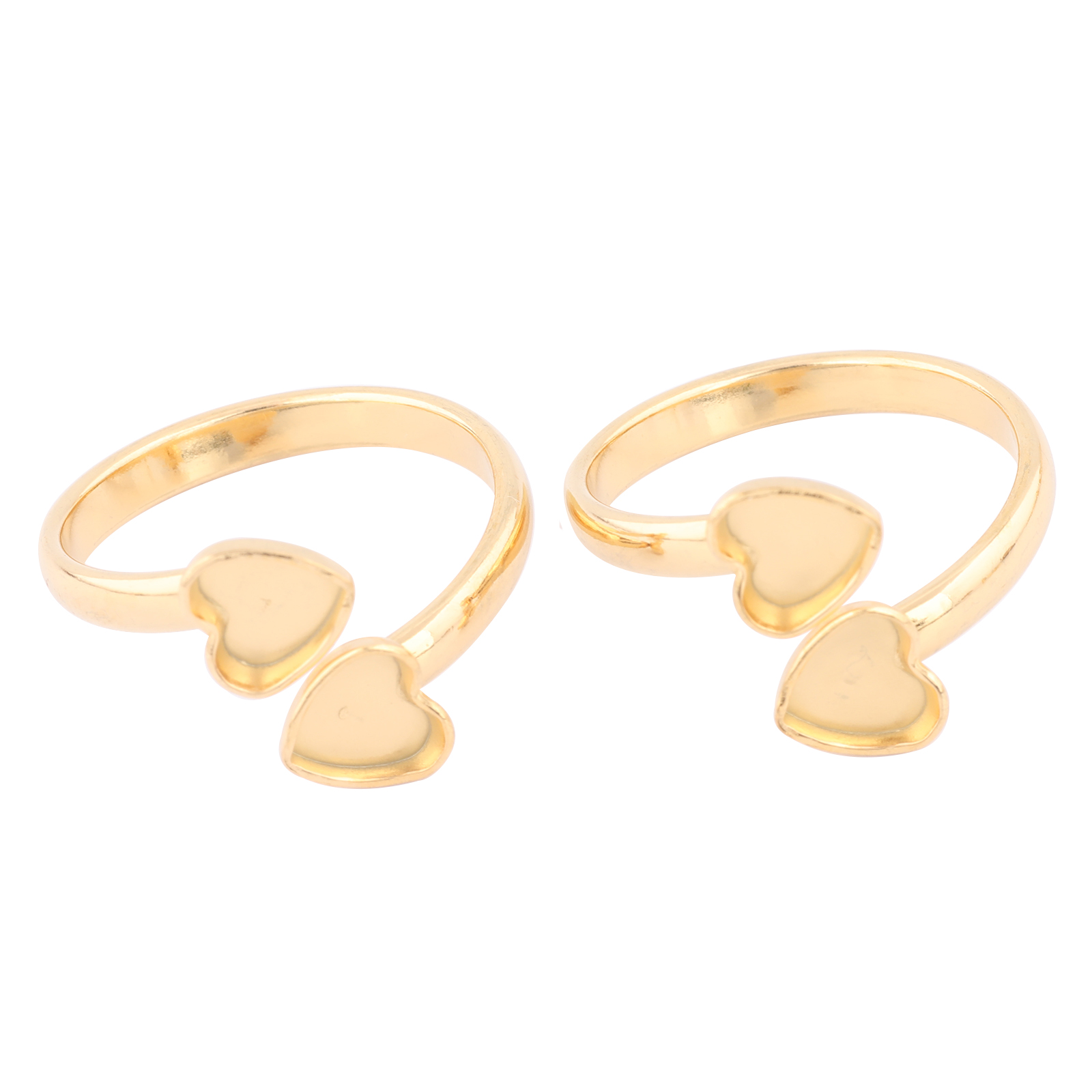 Daith Heart Ring - 10 шт., позолоченные из нержавеющей стали,