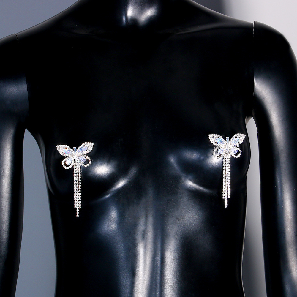 Эротические наклейки на соски  – обзор и цена Body Jewelry Stickers