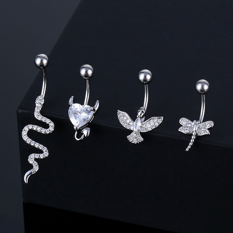 Кристаллическое кольцо для пуп – обзор и цена Body Jewelry Hoops
