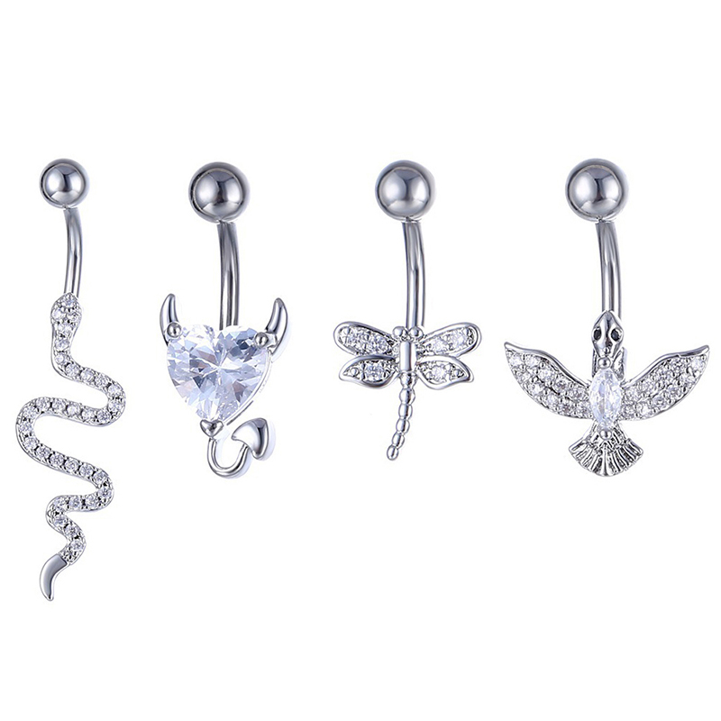 Кристаллическое кольцо для пуп – обзор и цена Body Jewelry Hoops