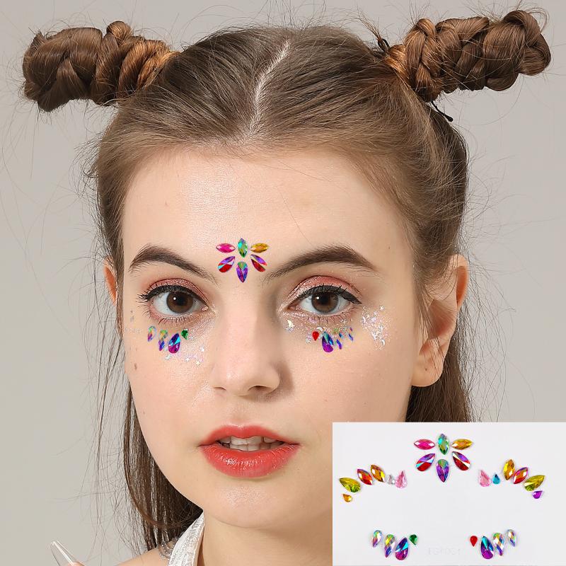 3D-наклейки для глаз и лица со – обзор и цена Body Jewelry Eyebrow
