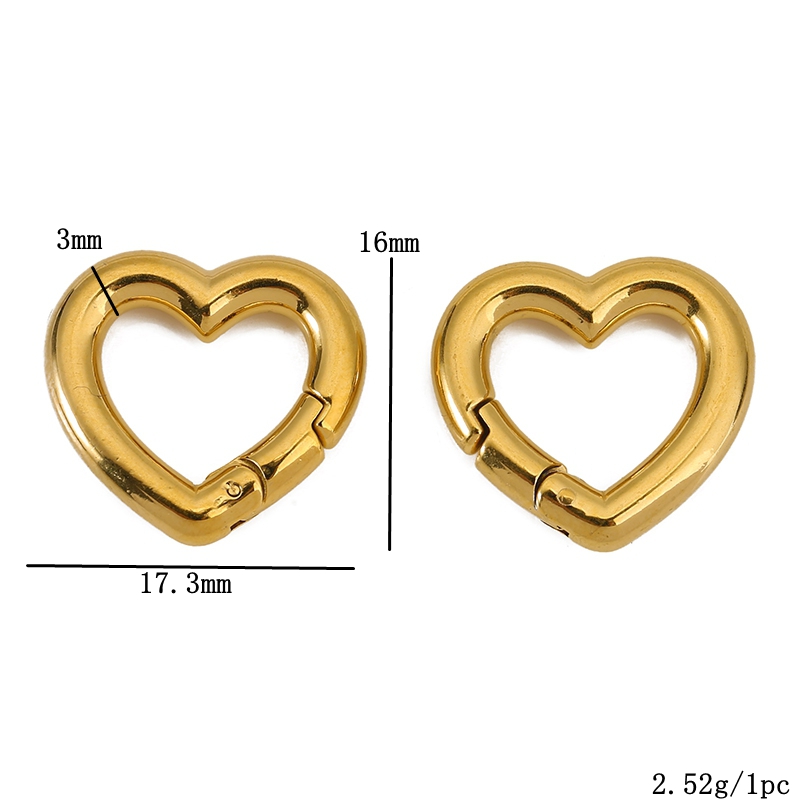 2 шт., застежки из нержавеющей – обзор и цена Daith Heart Ring