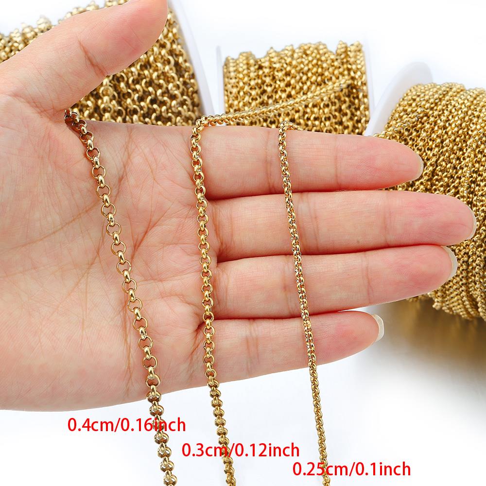 1 метр цепочки из нержавеющей  – обзор и цена Body Jewelry For You