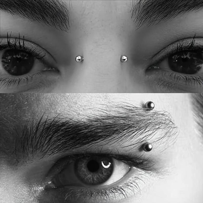 Фальшивые пирсинги, фальшивые  – обзор и цена Body Jewelry Eyebrow