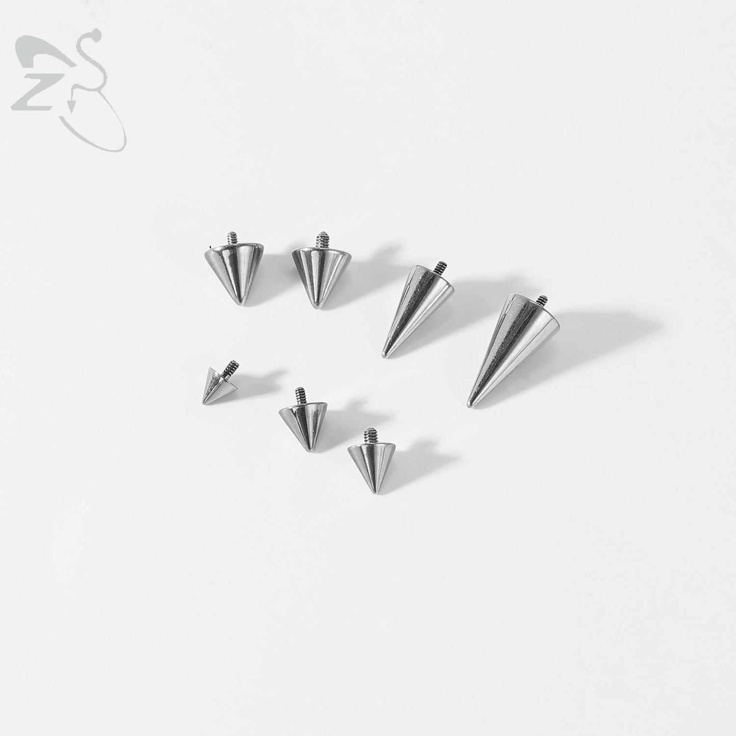 Серьги ZS для пирсинга губ со  – обзор и цена Zs Body Jewelry