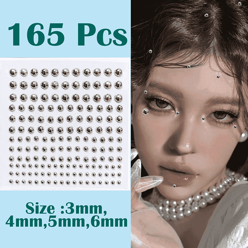 3D лицо глаза вечерние макияж  – обзор и цена Body Jewelry Eyebrow
