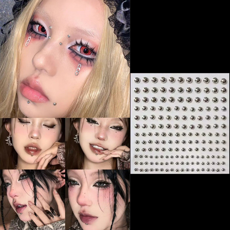 3D лицо глаза вечерние макияж  – обзор и цена Body Jewelry Eyebrow