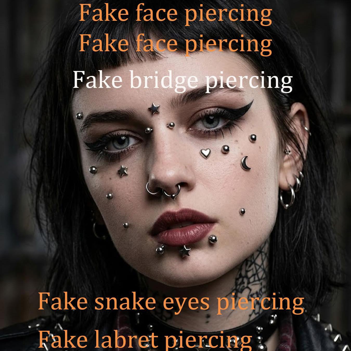 Накладные украшения для лица:  – обзор и цена Body Jewelry Eyebrow