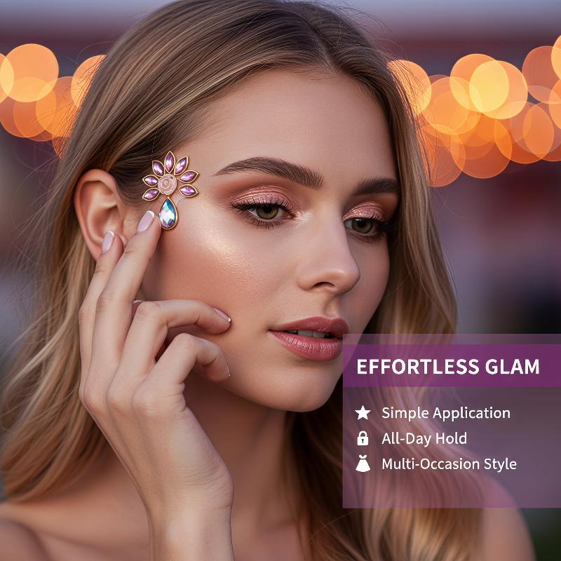 Наклейки-украшения для лица: п – обзор и цена Body Jewelry Eyebrow