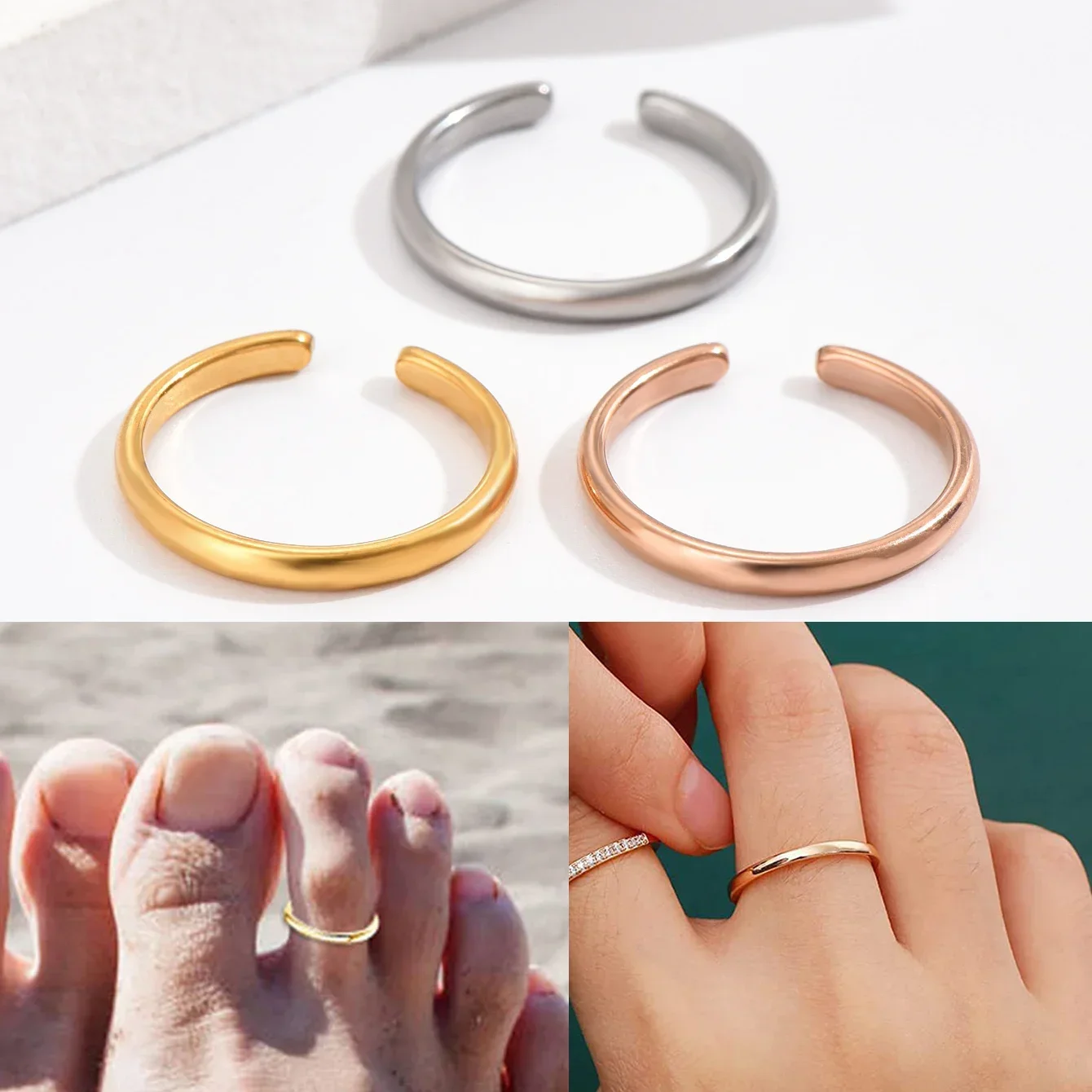 1 шт., кольца на палец для жен – обзор и цена Body Jewelry Hoops