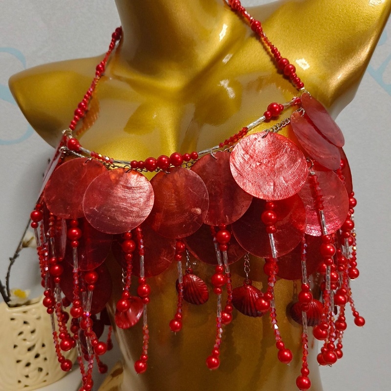 Блестящий топ русалки ручной р – обзор и цена Body Jewelry Bra