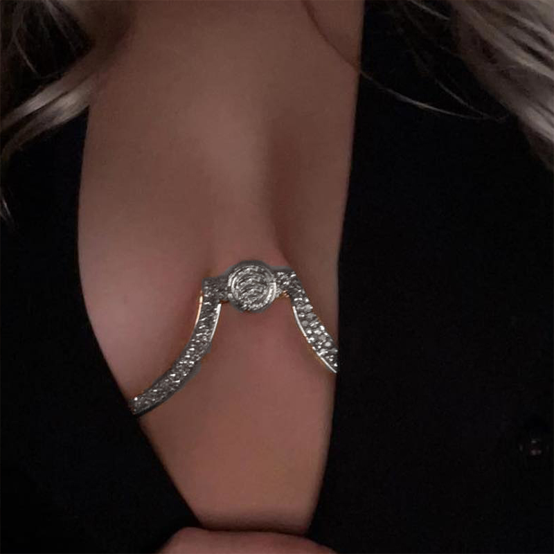 Женский бюстгальтер с кисточка – обзор и цена Body Jewelry Bra