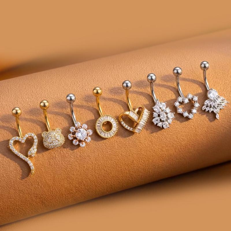 Кольца для пупка с подвеской в – обзор и цена Body Jewelry Charms