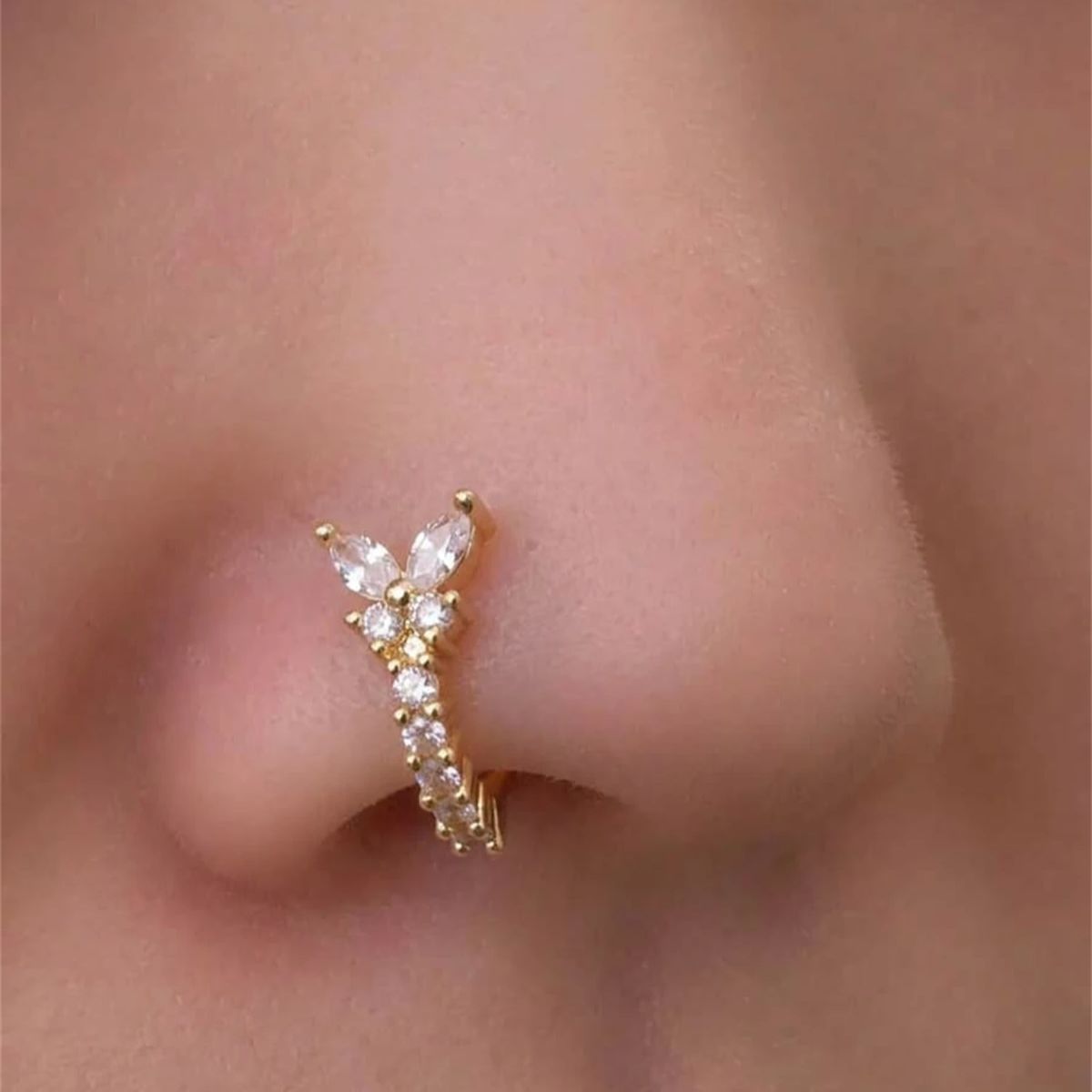 1 шт. Y-образный зажим для нос – обзор и цена Body Jewelry Hoops
