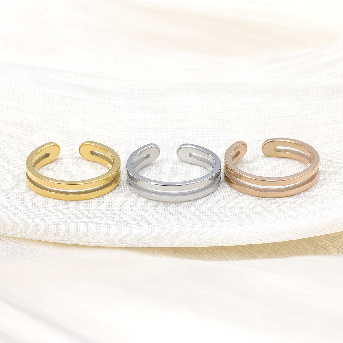 Регулируемое двойное кольцо дл – обзор и цена Body Jewelry Hoops