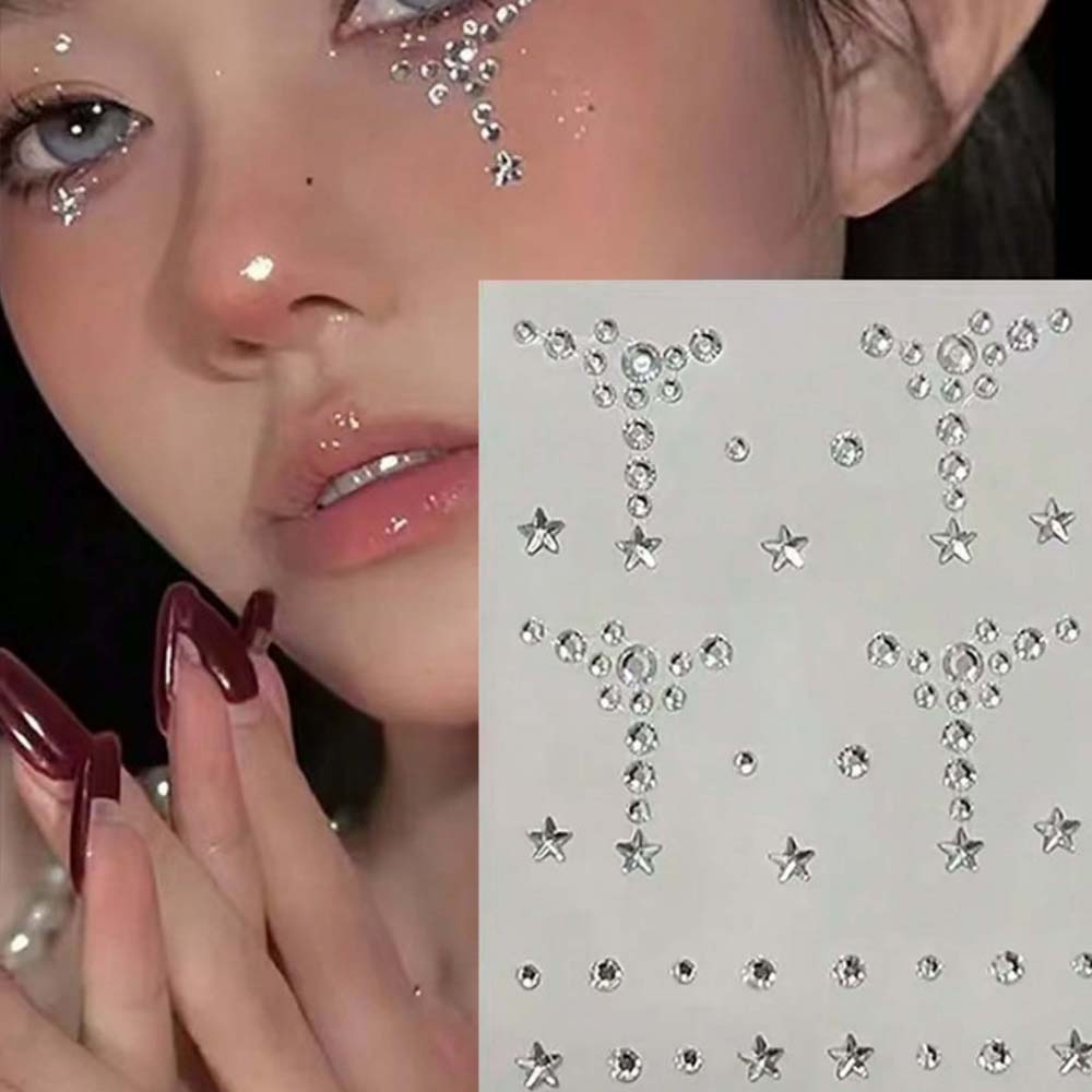 Лицо и тело драгоценные наклей – обзор и цена Body Jewelry Eyebrow