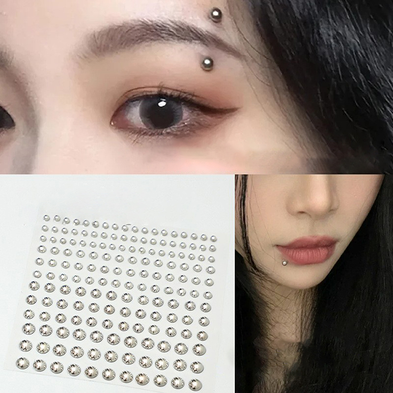 Алмазная наклейка, поддельные  – обзор и цена Body Jewelry Eyebrow