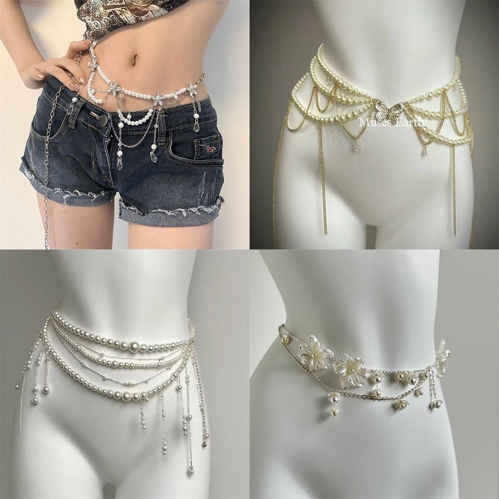 Модные элегантные жемчужные по – обзор и цена Body Jewelry Types