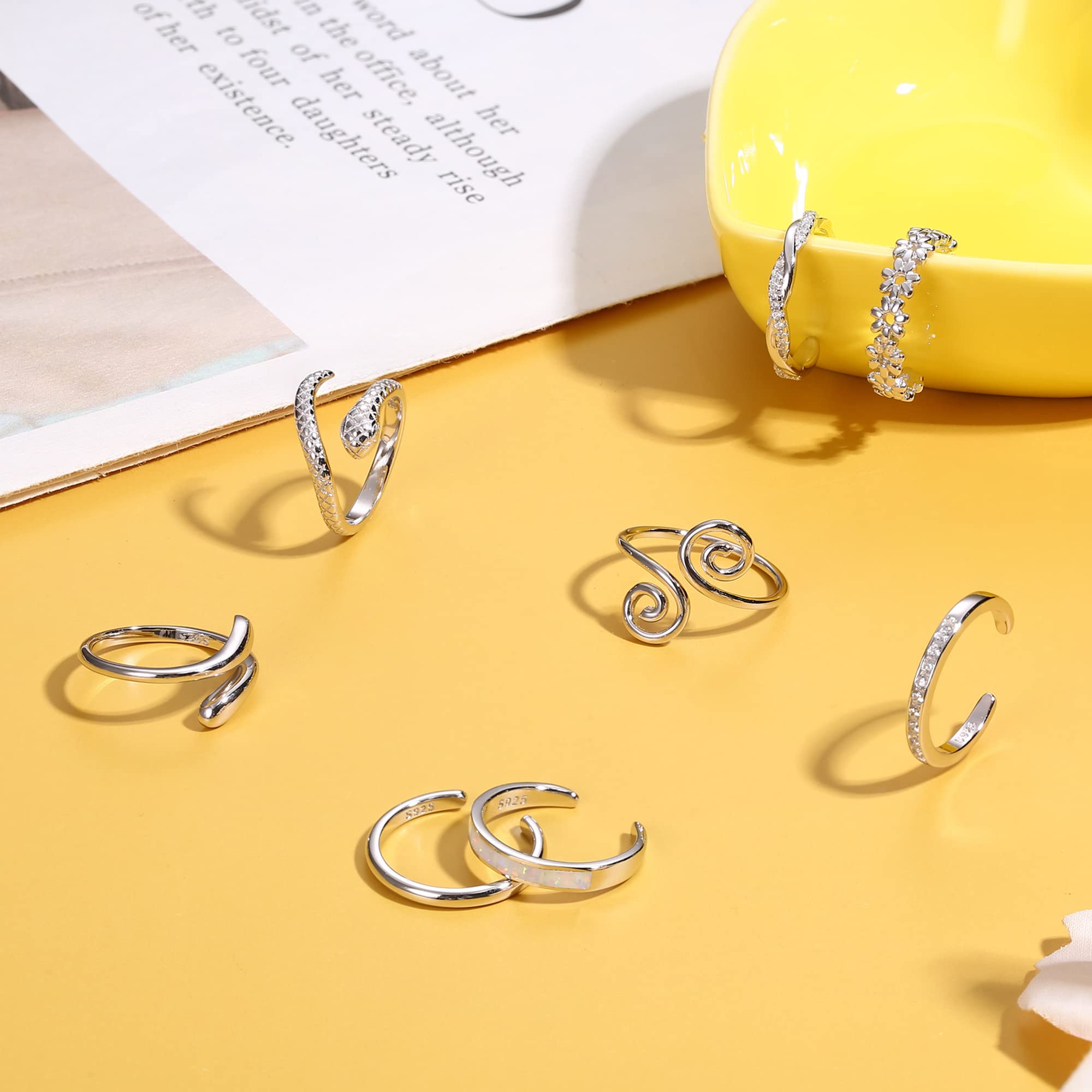 Fansilver S925 Кольца на палец – обзор и цена Daith Heart Ring