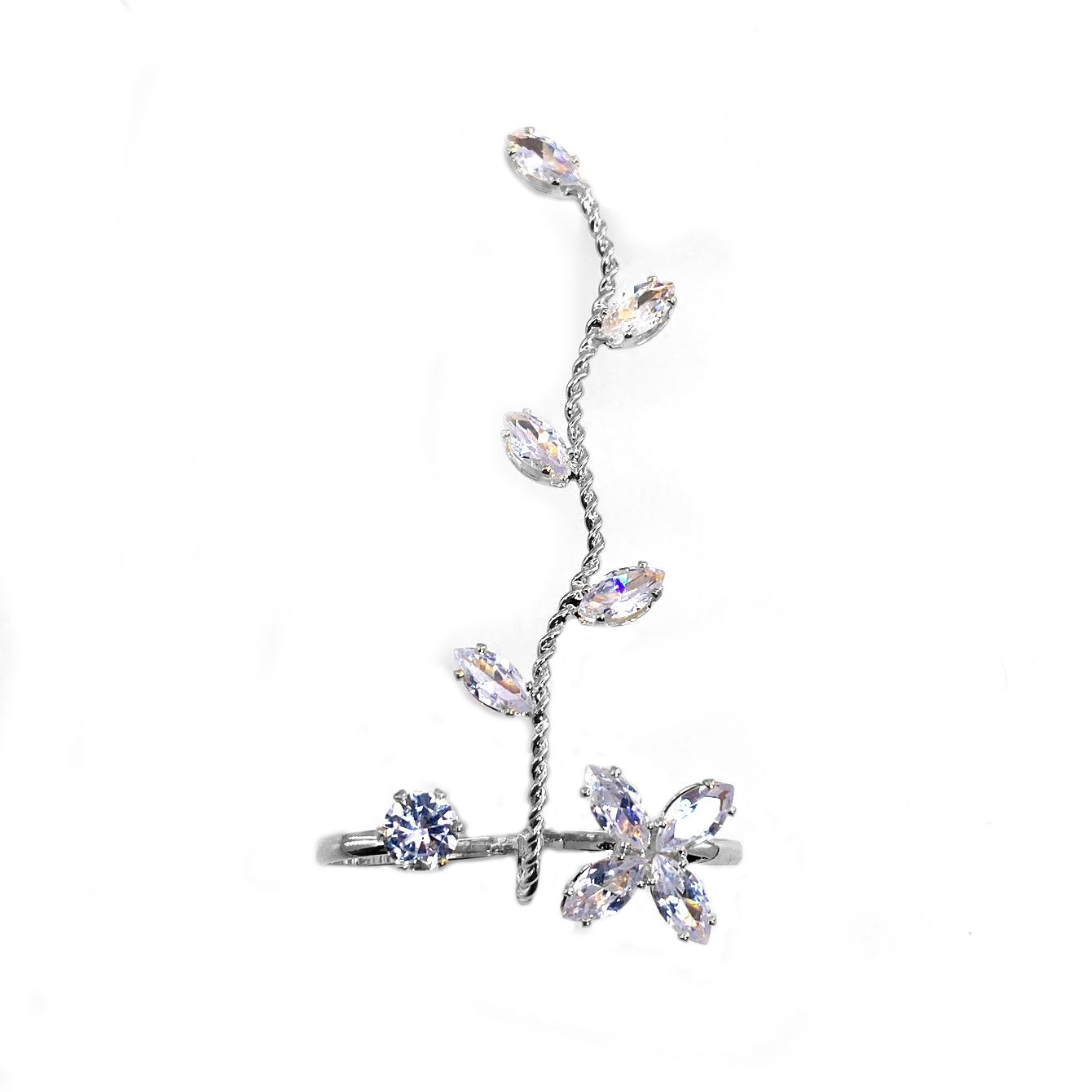 1 шт. изысканное циркониевое к – обзор и цена Body Jewelry Hoops